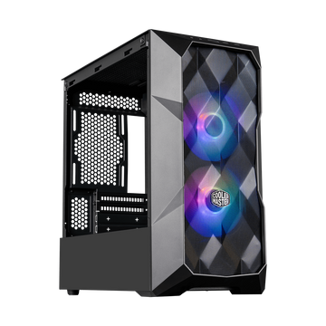 CoolerMaster TD300 Mesh PC Case - Black Edition